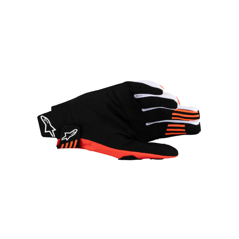 2025-2026 TECHSTAR GLOVES BLACK HOT-ORANGE (1041)
