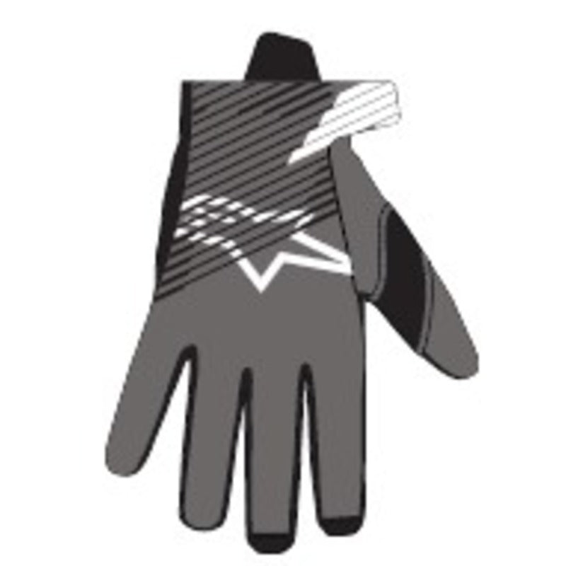 2025-2026 RADAR PRO GLOVES BLACK (0010)