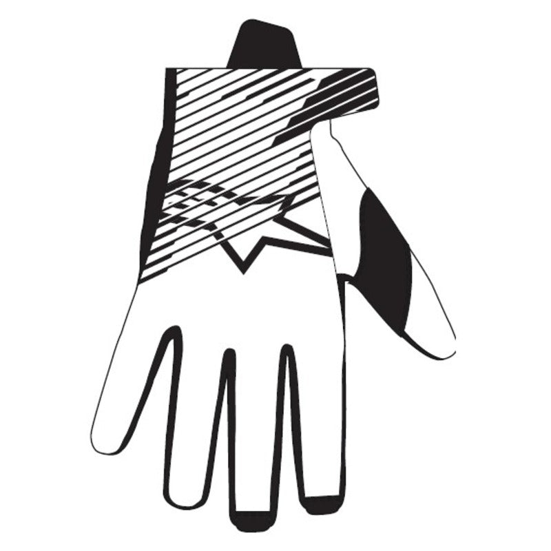 2025-2026 RADAR PRO GLOVES WHITE (0020)