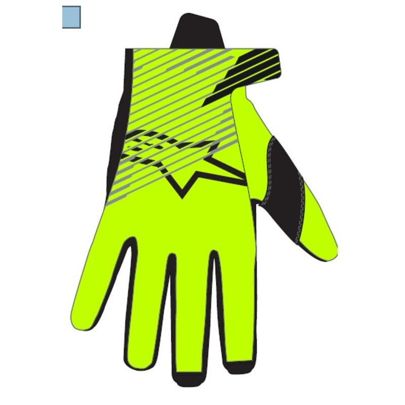 2025-2026 RADAR PRO GLOVES FLURO-YELLOW (0055)