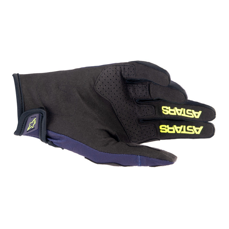 2023 TECHSTAR GLOVES NIGHT NAVY FLUROYELLOW (7455)