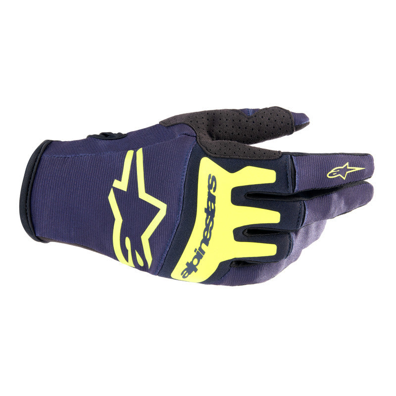 2023 TECHSTAR GLOVES NIGHT NAVY FLUROYELLOW (7455)