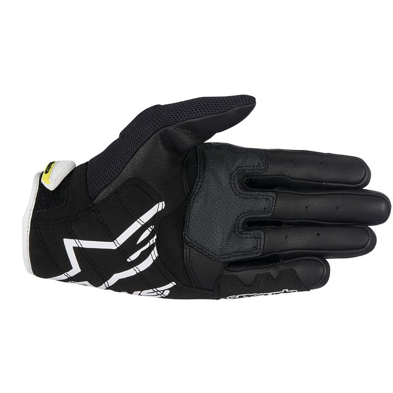 SMX 2 AIR CARBON v2 GLOVE | BLACK WHITE FLURO YELLOW 56