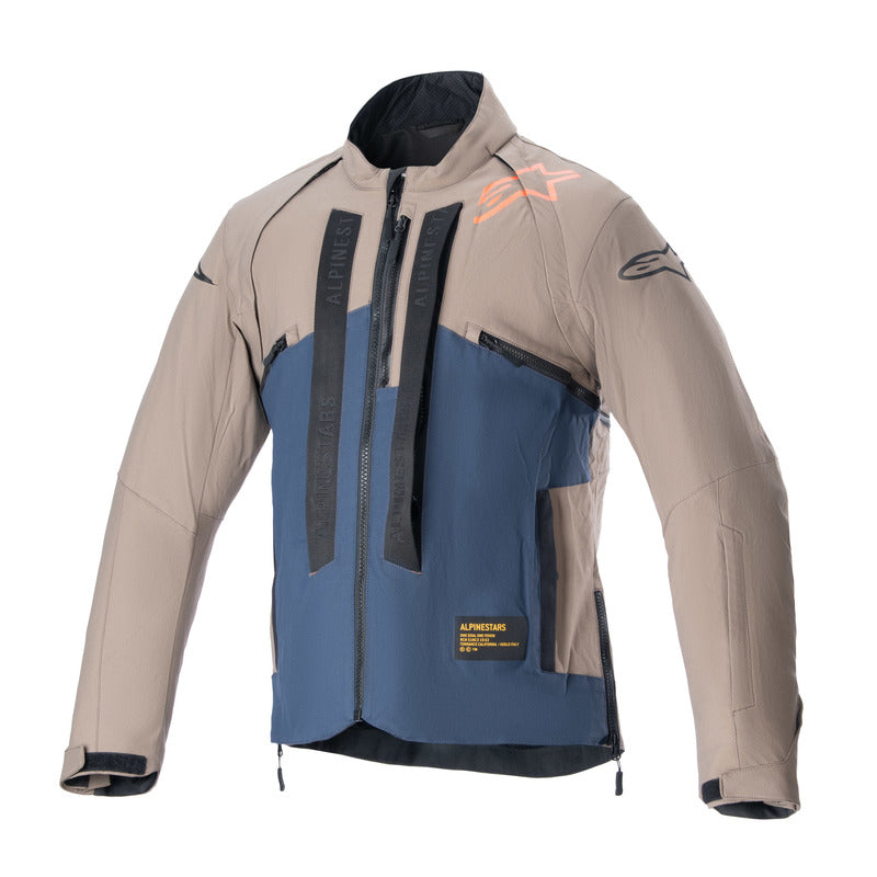 TECHDURA JACKET FALCON BROWN-NIGHT NAVY (8007)