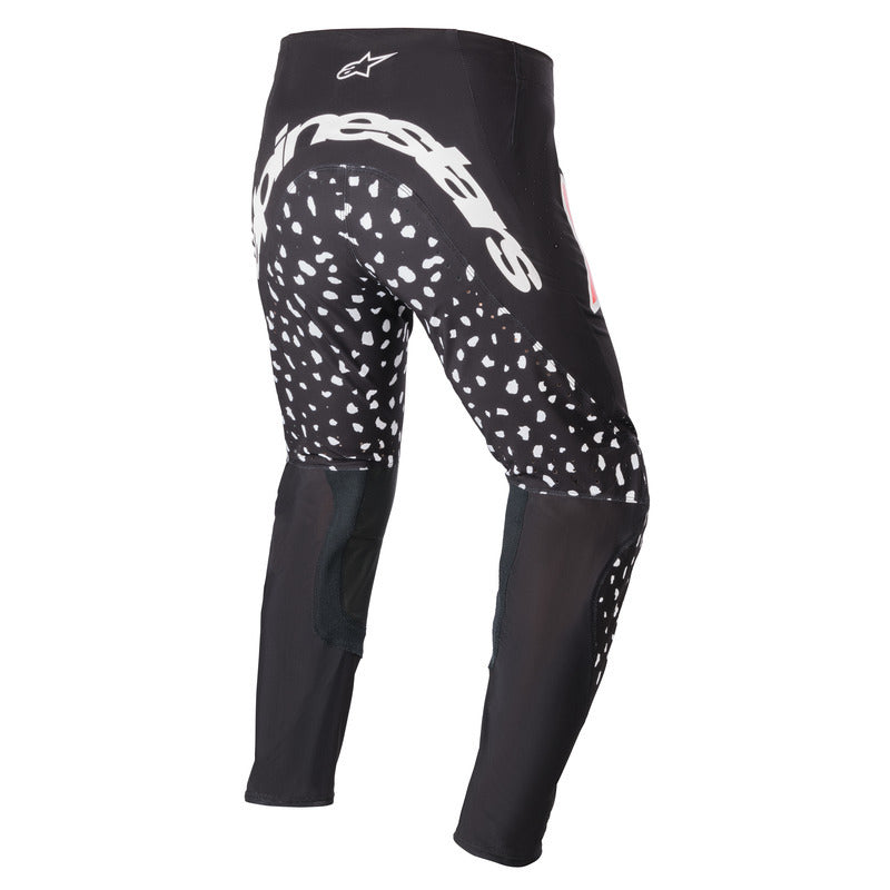 2023 SUPERTECH NORTH PANTS BLACK NEON RED (1397)