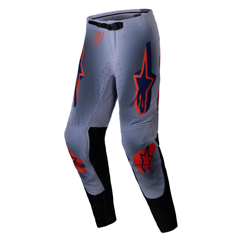 2025 SUPERTECH LIPAN PANTS GRAY FLURO-ORANGE (9146)