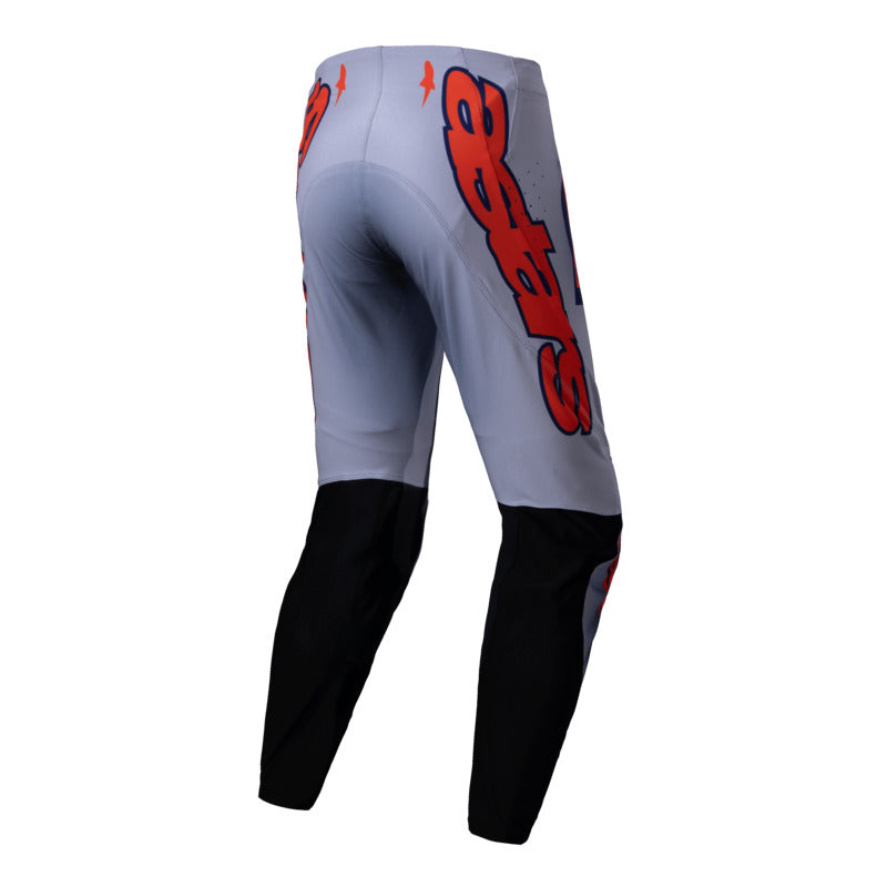 2025 SUPERTECH LIPAN PANTS GRAY FLURO-ORANGE (9146)