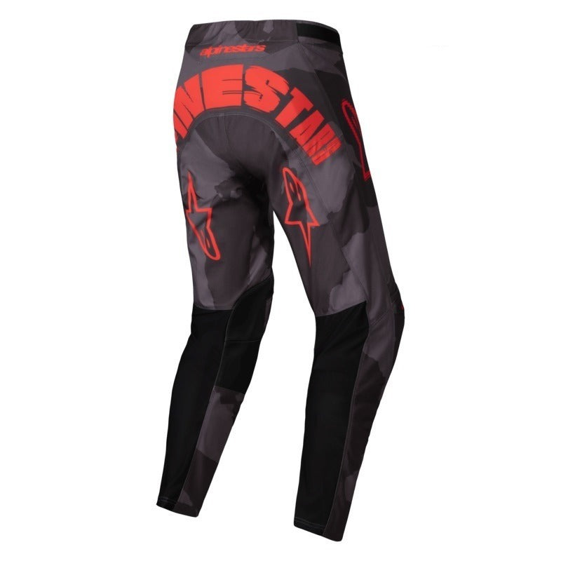 2025 RACER HOLLOW PANTS GRAY-CAMO FLURO-ORANGE (9188)