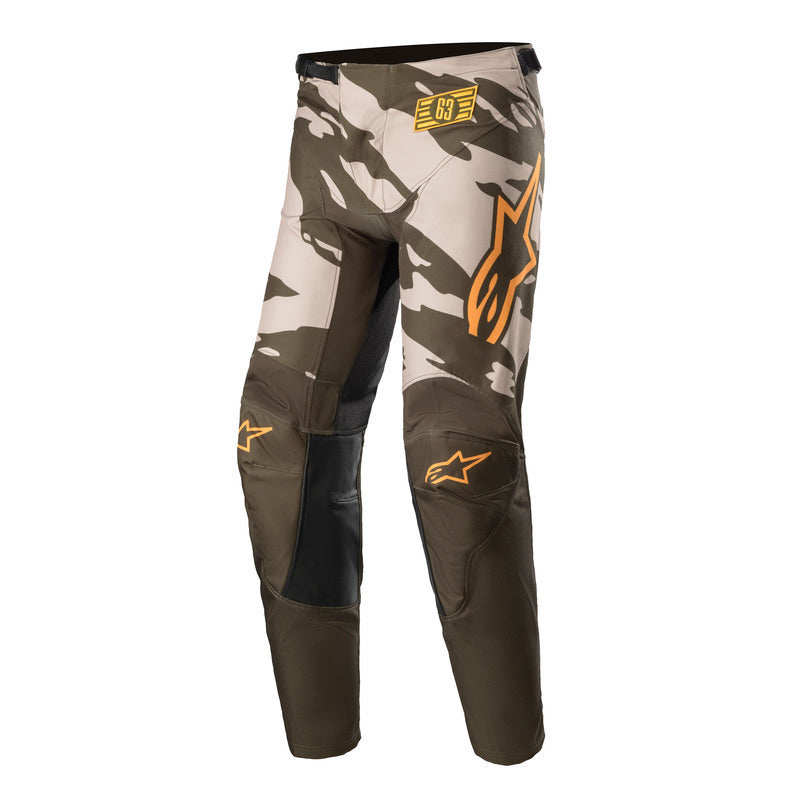 2022 RACER TACTICAL PANTS MILITARY SAND/CAMO/TANGERINE (6840)
