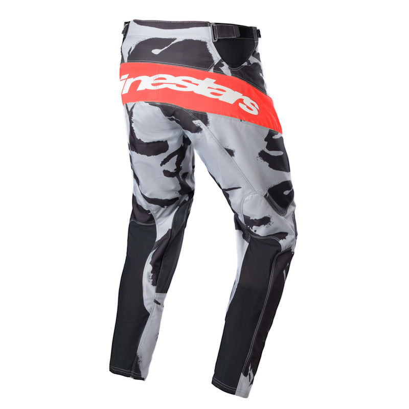 2023 RACER TACTICAL PANTS CAST GRAY CAMO MARS RED (9228)