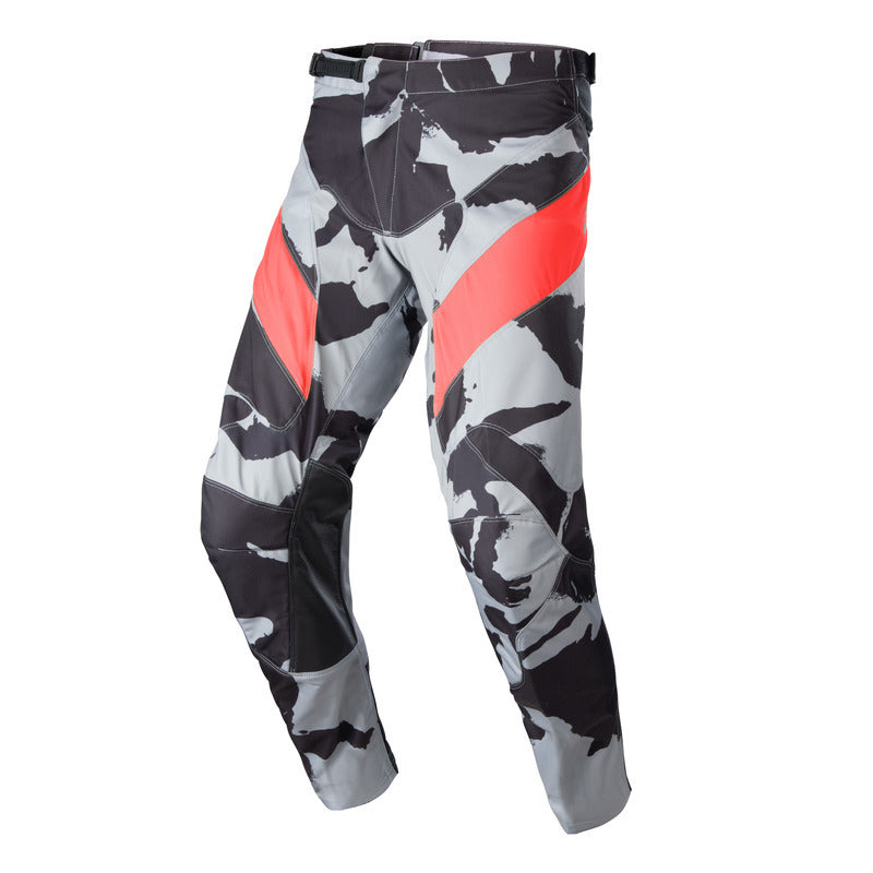 2023 RACER TACTICAL PANTS CAST GRAY CAMO MARS RED (9228)