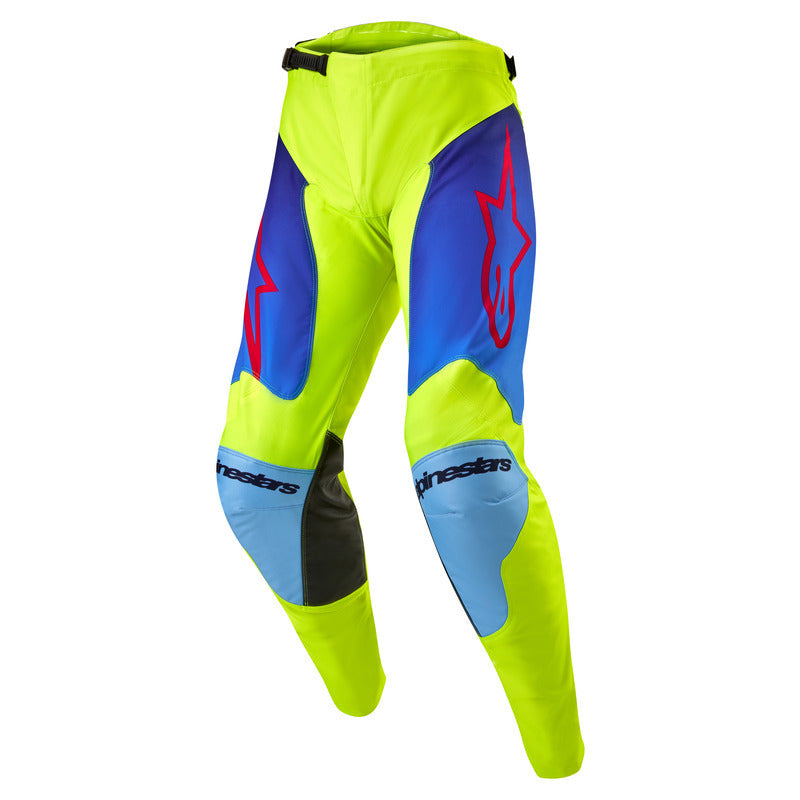 2024 RACER HOEN PANTS FLUROYELLOW BLUE NIGHT NAVY (0525)