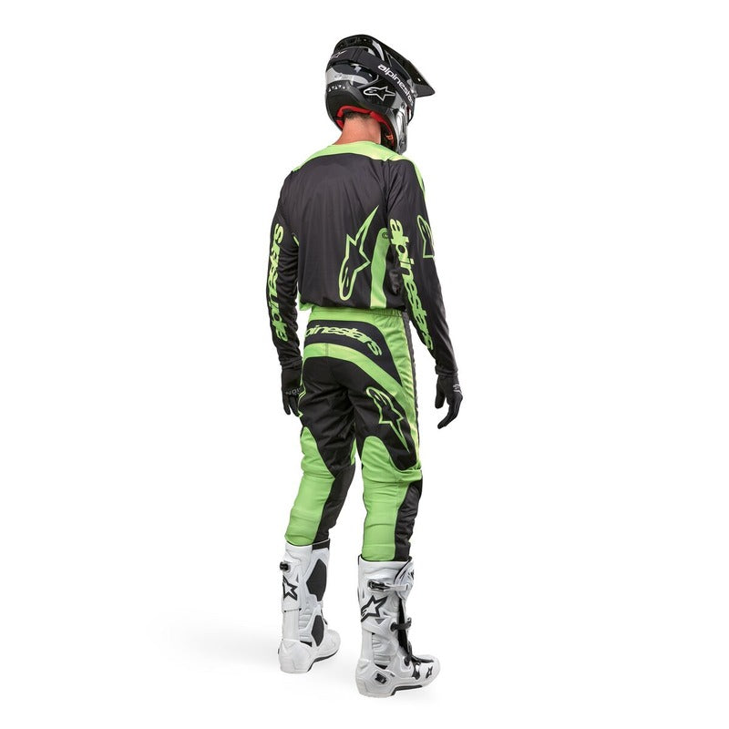 2024 FLUID LURV PANTS BLACK FLUROYELLOW (0168)