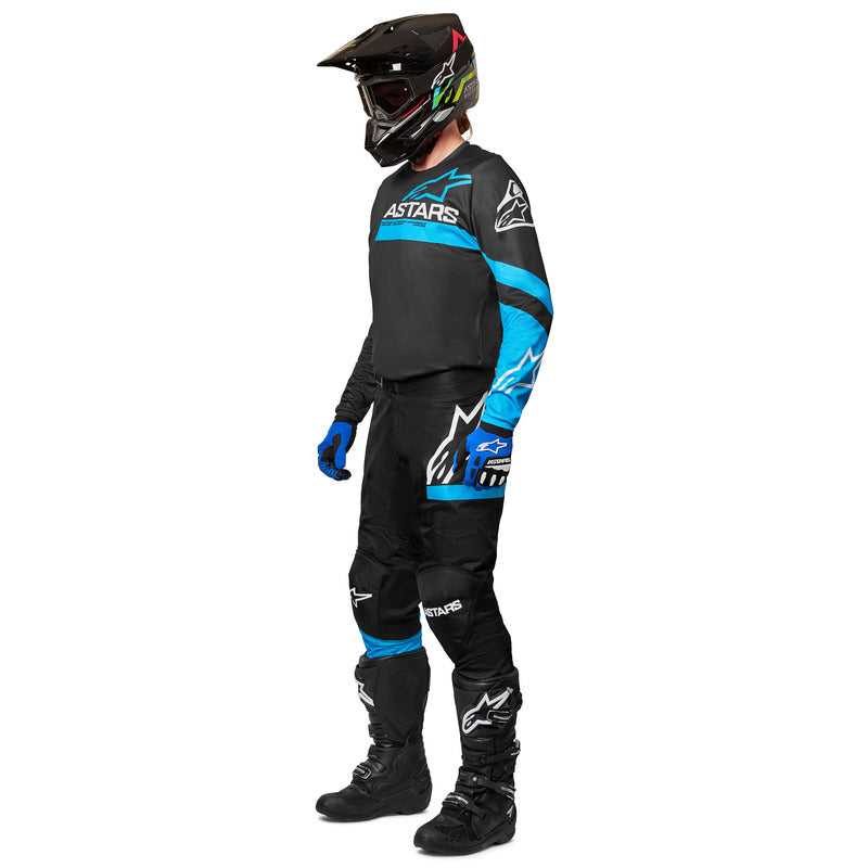 2022 FLUID CHASER PANTS BLACK/BLUE (1773)