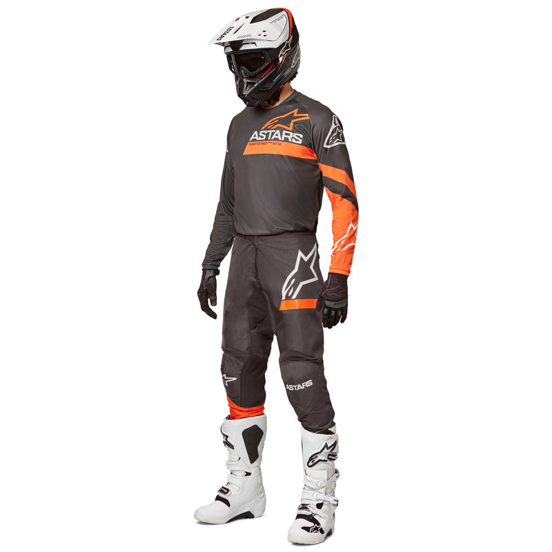 2022 FLUID CHASER PANTS ANTHRACITE-FLURO CORAL (1794)