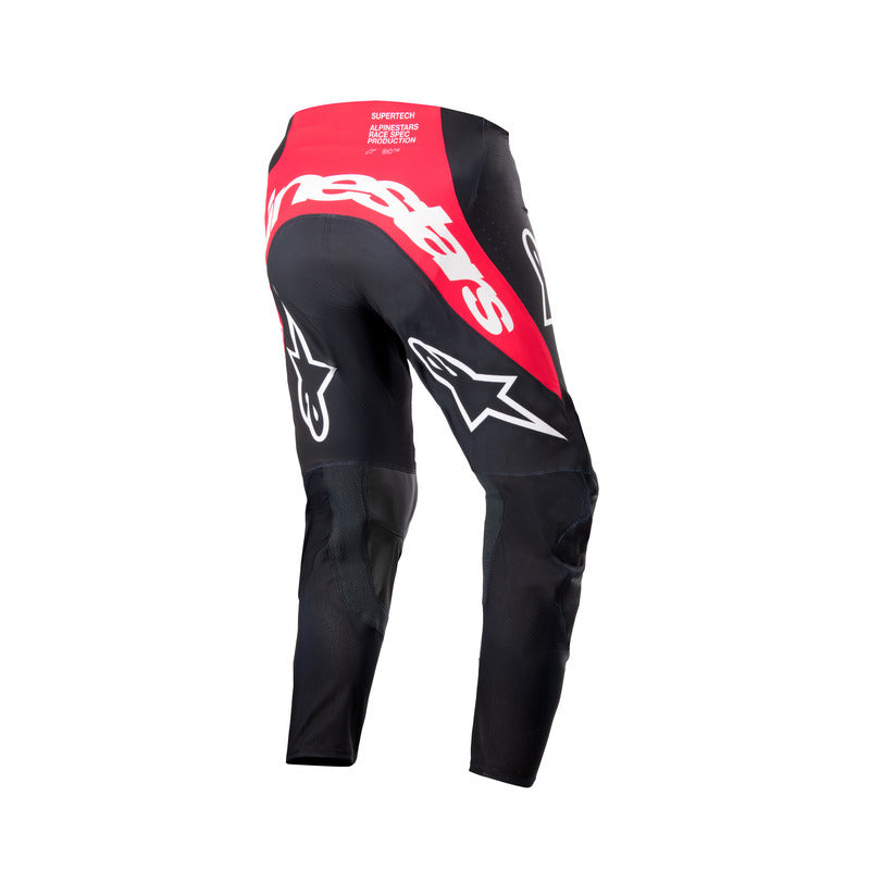 2024 SUPERTECH WARD PANTS BLACK RED BERRY (1323)