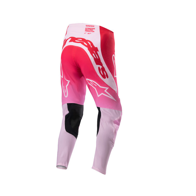 2024 SUPERTECH DADE PANTS RED BERRY LILAC (0396)