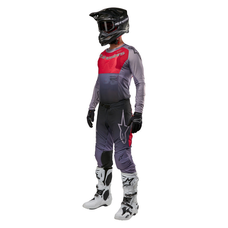 2024 SUPERTECH DADE PANTS IRON RED BERRY (1396)