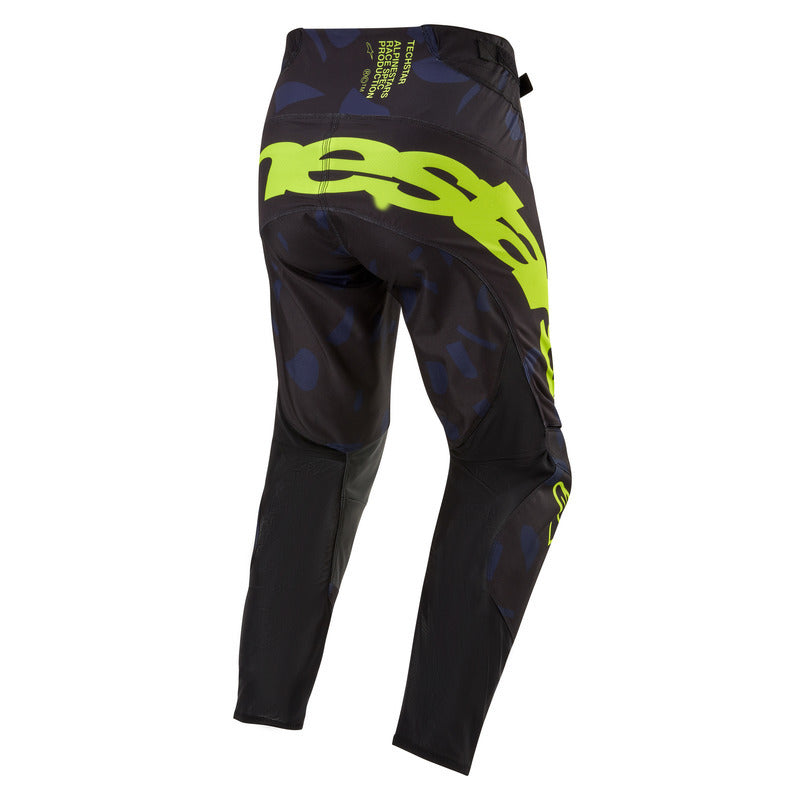2024 TECHSTAR RANTERA PANTS BLACK NAVY FLUROYELLOW (1551)