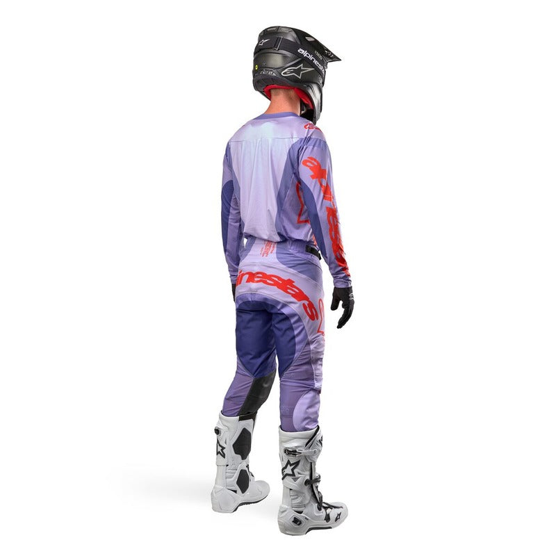 2024 TECHSTAR OCURI PANTS PURPLE HOT ORANGE (3015)