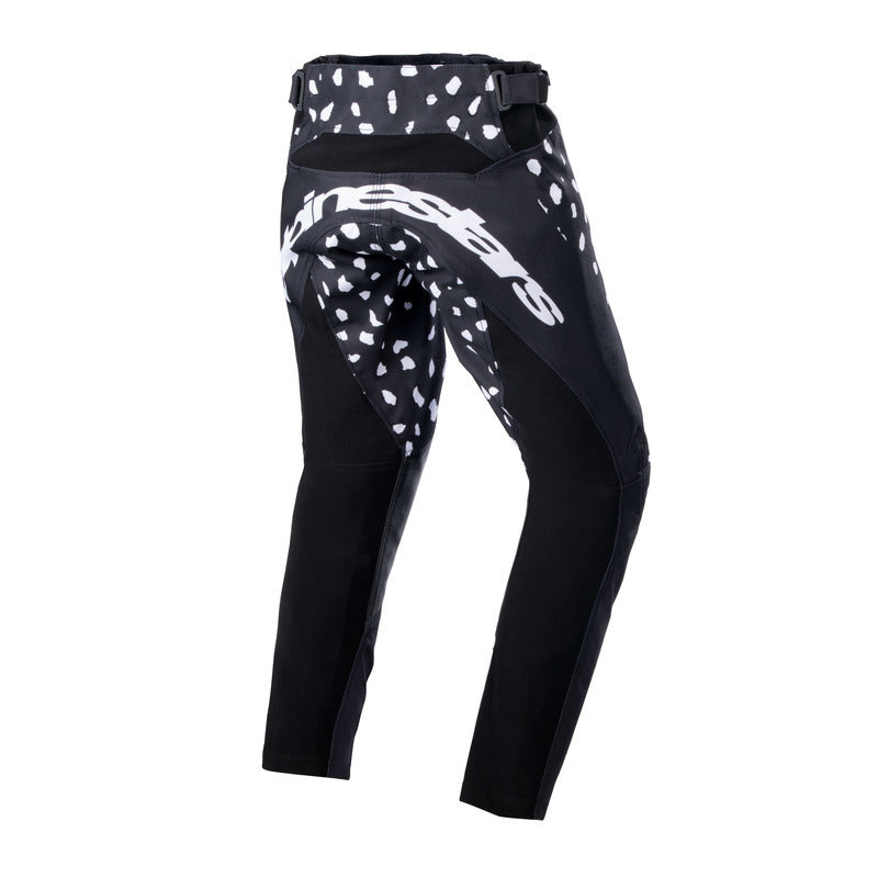 2023 YOUTH RACER NORTH PANTS BLACK NEON RED (1397)
