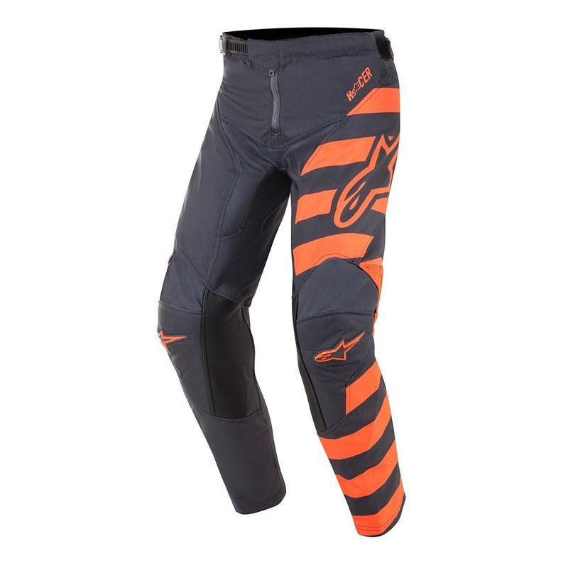 2019 YOUTH RACER BRAAP PANT ANTHRACITE ORANGEFLURO SAND (1449)