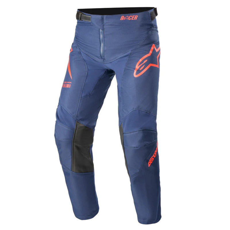 2021 YOUTH RACER BRAAP PANTS DARKBLUE BRIGHT RED (7323)