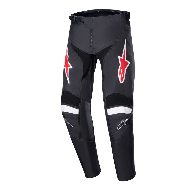 2024 YOUTH RACER LUCENT PANTS BLACK WHITE (0012)