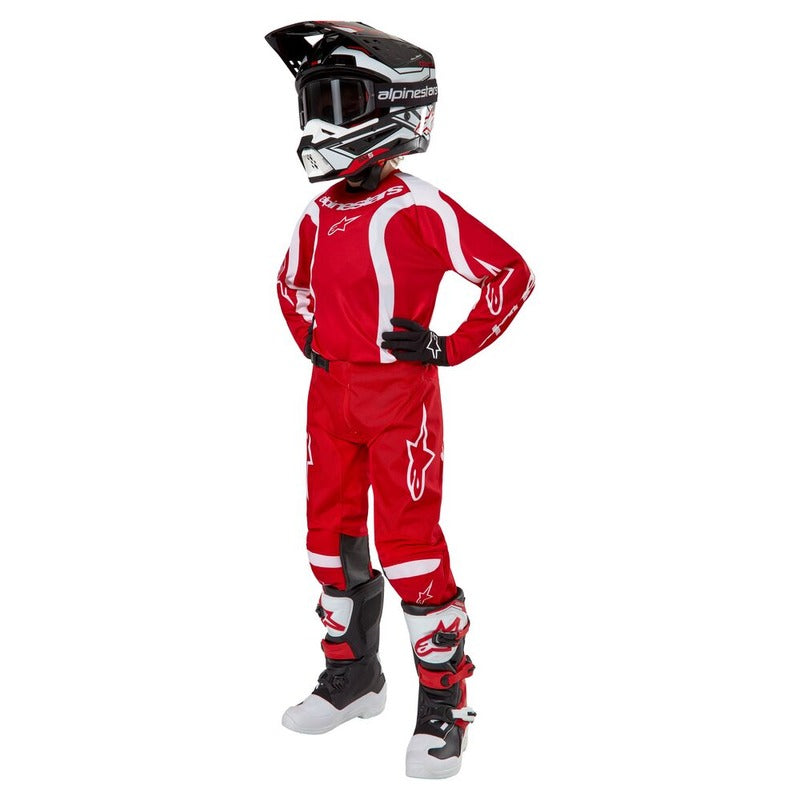 2024 YOUTH RACER LURV PANTS MARS RED WHITE (3120)