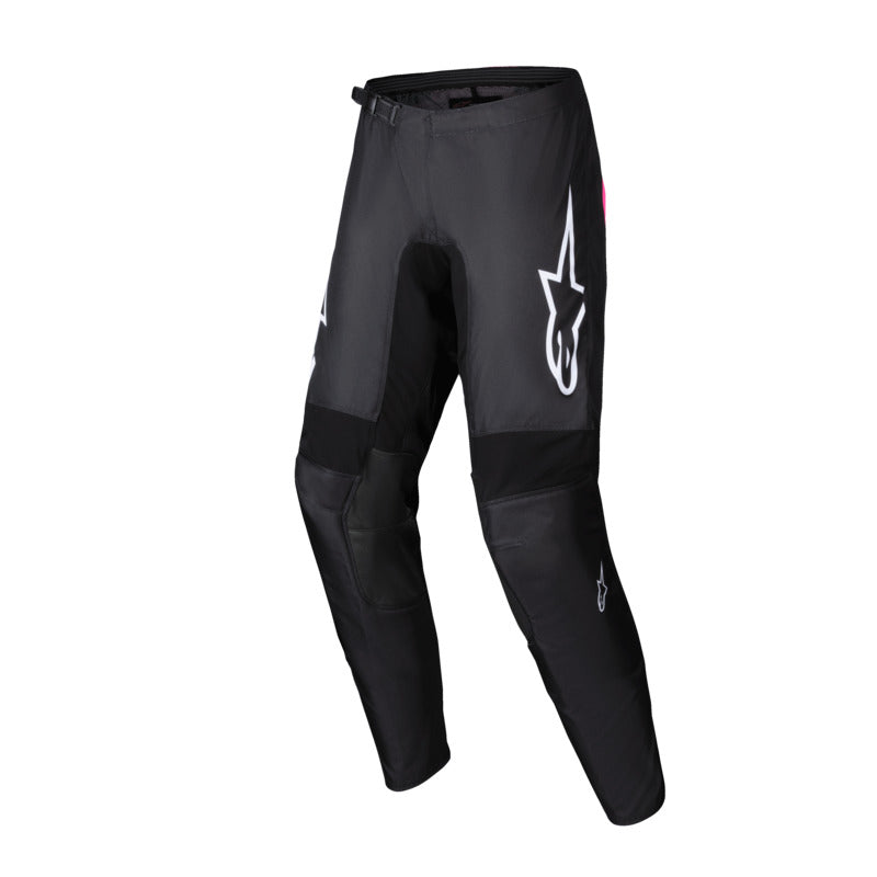 2025 WOMENS FLUID HAUL PANTS BLACK FLURO-PINK (1390)
