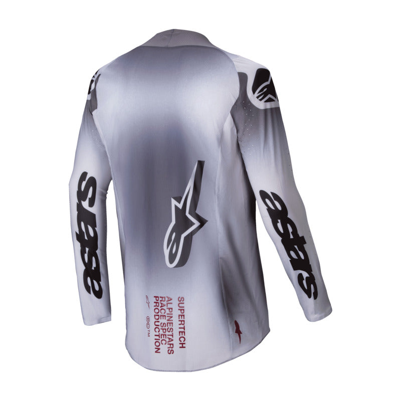 2025 SUPERTECH MAKER JERSEY SILVER BLACK (0191)