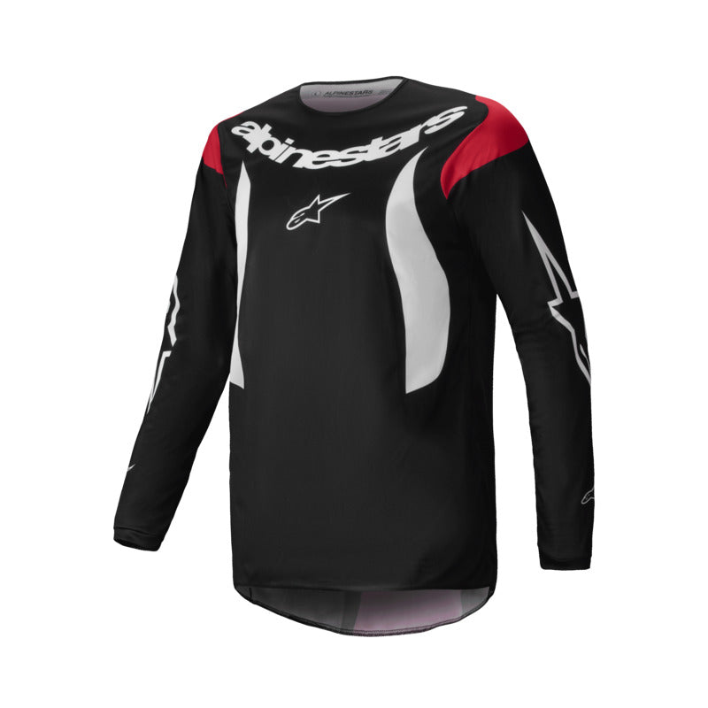 2025 FLUID HAUL JERSEY BLACK WHITE (0012)