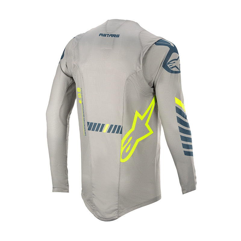 2020 SUPERTECH JERSEY GRY NAVY YEL FL (9075)