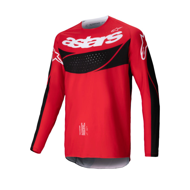 2025 TECHSTAR DREEM JERSEY BRIGHT-RED BLACK (3031)