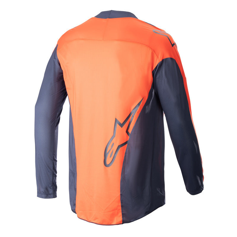 2023 TECHSTAR ARCH JERSEY NIGHT NAVY HOT ORANGE (7141)