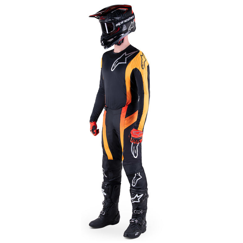 2023 TECHSTAR SEIN JERSEY BLACK HOT ORANGE (1041)