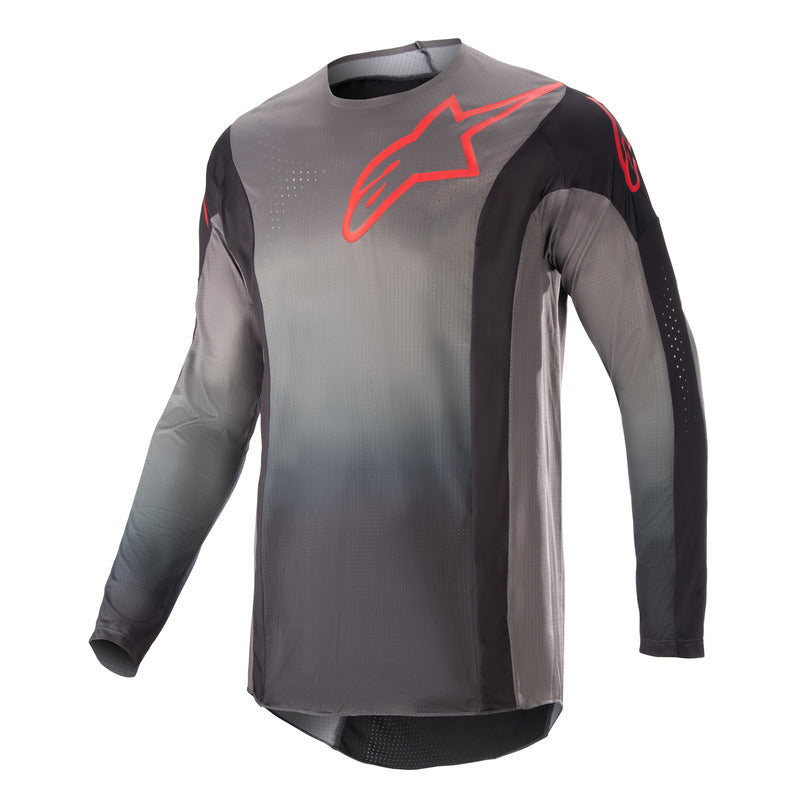 2023 TECHSTAR SEIN JERSEY BLACK NEON RED (1397)