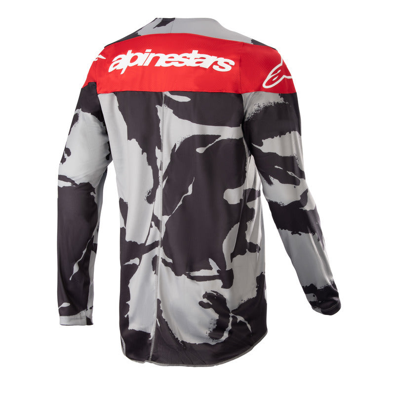 2023 RACER TACTICAL JERSEY CAST GRAY CAMO MARS RED (9228)