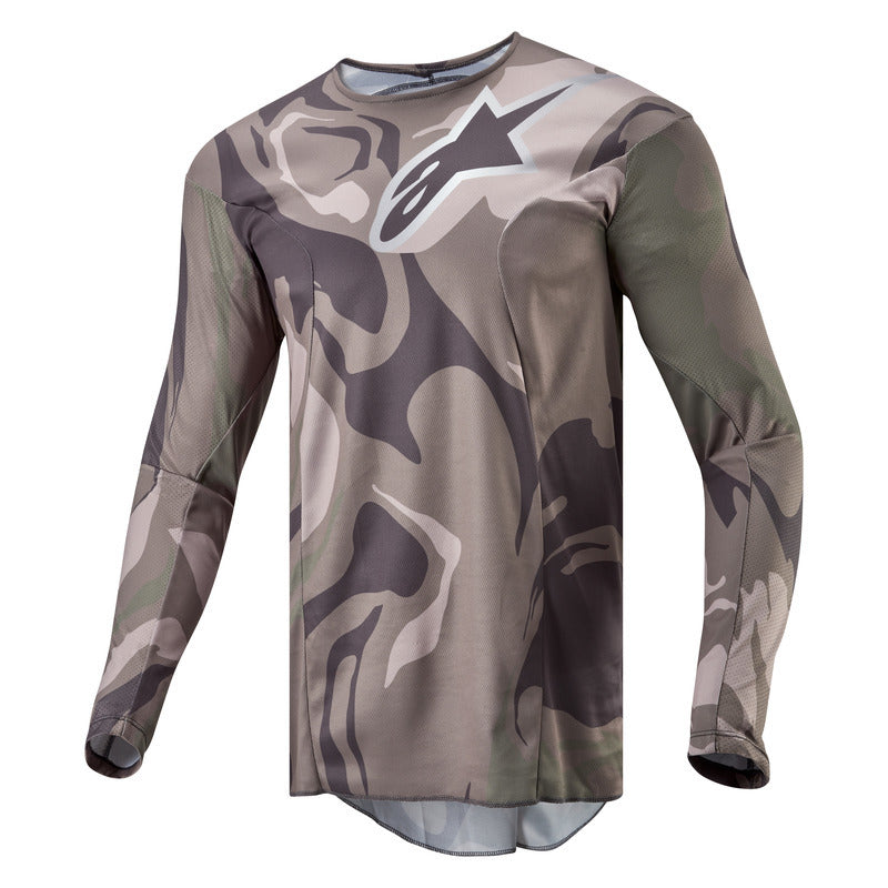 2024 RACER TACTICAL JERSEY MILITARY GREEN CAMO BROWN (0815)
