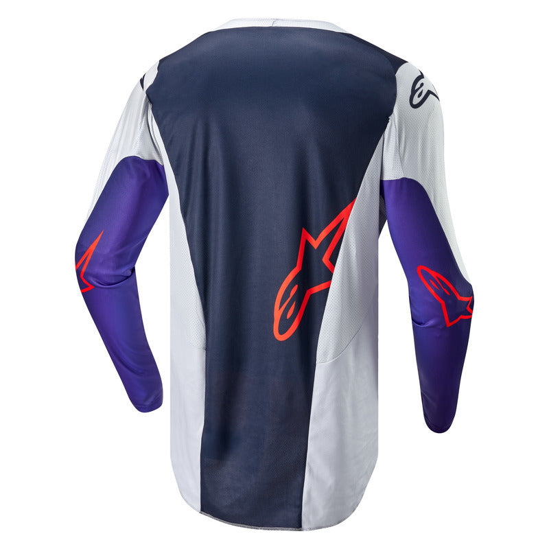 2024 RACER HOEN JERSEY LIGHT GRAY HOT ORANGE BLACK (0924)
