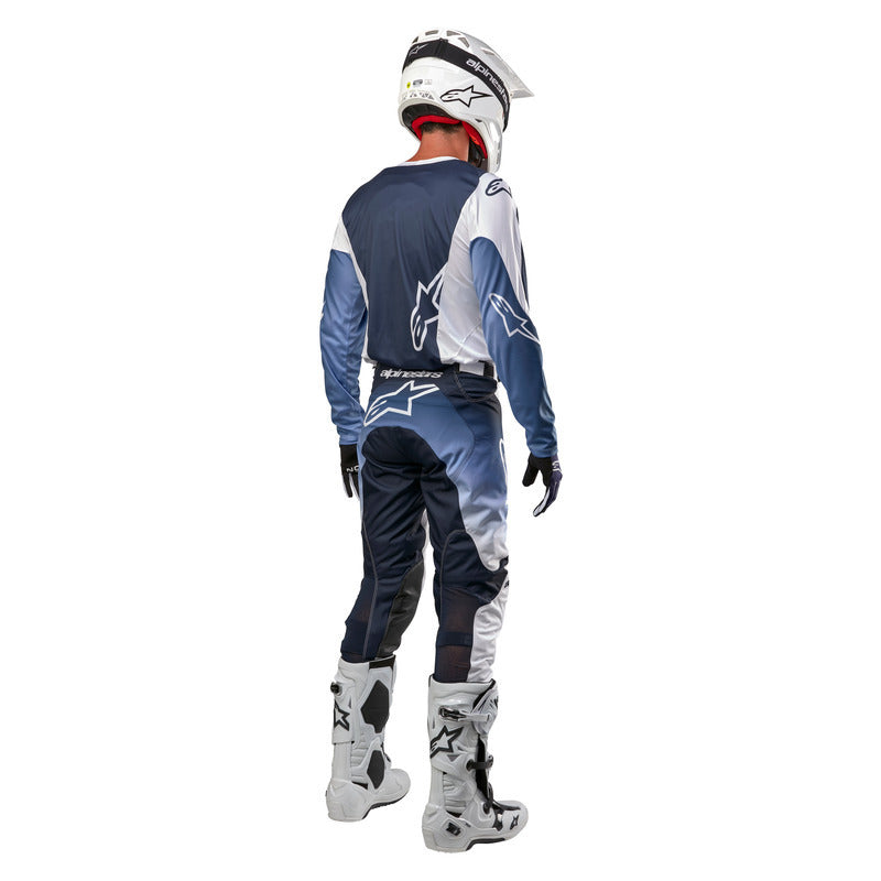 2024 RACER HOEN JERSEY WHITE DARK NAVY LIGHT BLUE (2070)
