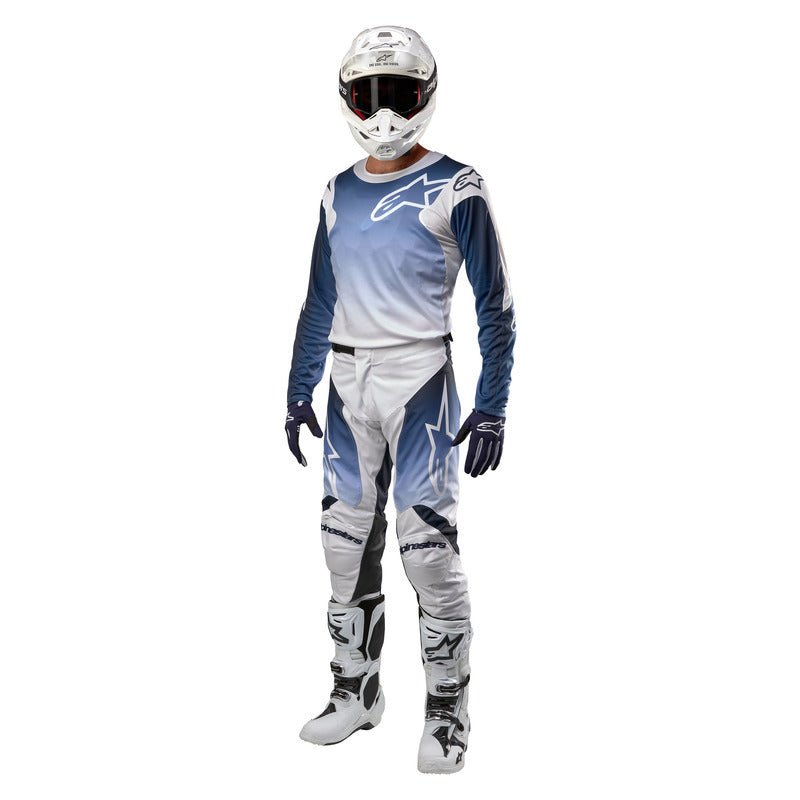 2024 RACER HOEN JERSEY WHITE DARK NAVY LIGHT BLUE (2070)