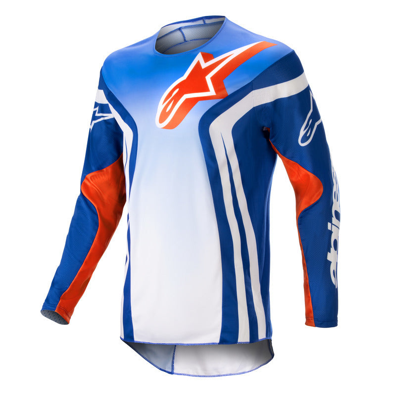 2023 RACER SEMI JERSEY BLUE HOT ORANGE (7241)