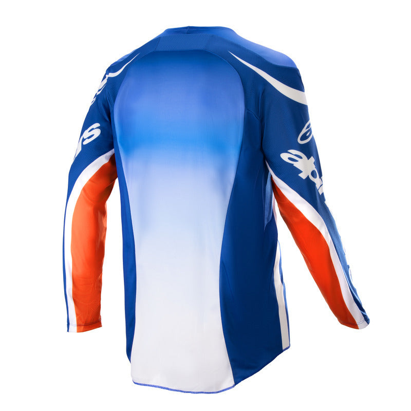 2023 RACER SEMI JERSEY BLUE HOT ORANGE (7241)