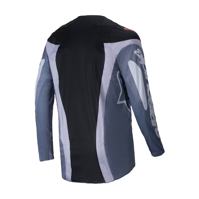 2025 RACER OCURI JERSEY GRAY BLACK FLURO ORANGE (1516)