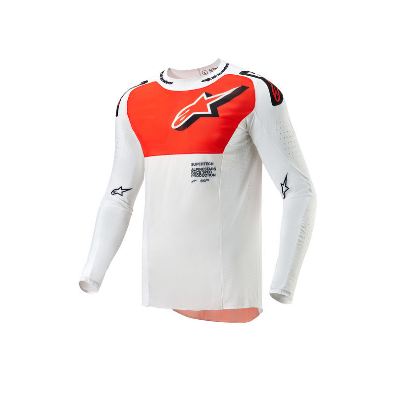 2024 SUPERTECH WARD JERSEY WHITE HOT ORANGE (0242)