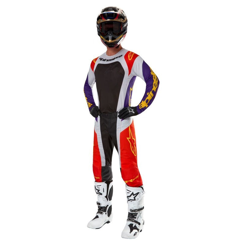 2024 TECHSTAR OCURI JERSEY HOT ORANGE PURPLE BLACK (4031)