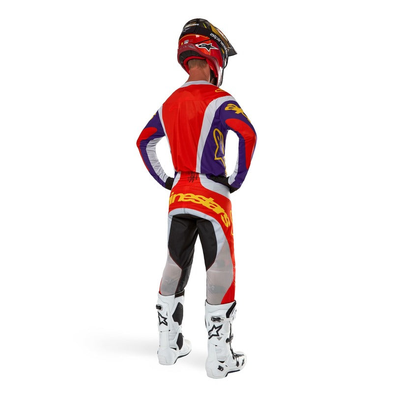 2024 TECHSTAR OCURI JERSEY HOT ORANGE PURPLE BLACK (4031)