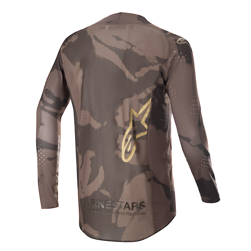 SUPERTECH JERSEY LE SQUAD 23 DARKBROWN KARGAROO GOLD (0839)