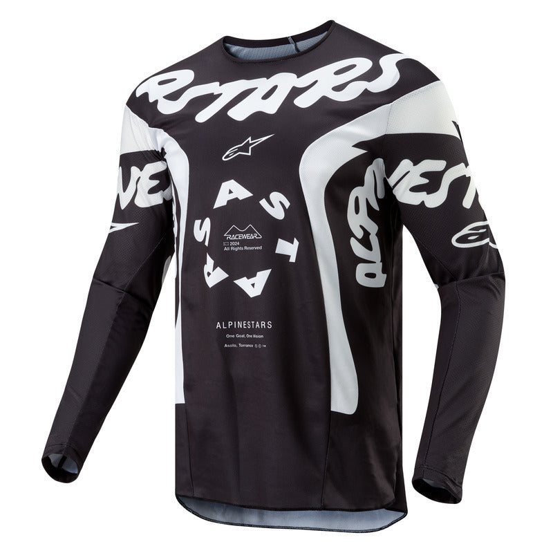 2024 RACER HANA JERSEY BLACK WHITE (0012)